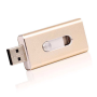 16GB 3-IN-1 Multi-function Flash Drive Gold