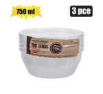 Container Micro freezer 3PC Rnd 750ML