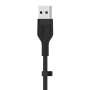 Belkin Boostcharge Flex 2M Usb-a To Usb-c Cable Black CAB008BT2MBK