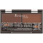 Rimmel Brow This Way Brow Sculpting Kit Dark Brown 1.3G