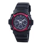 Casio G-shock Digital Quartz Black Resin Mens Watch AW-591-4ADR