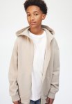 Zip-through Hoodie - Light Beige