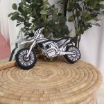Shaped Pillow Dirt Bike