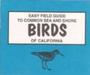 Easy Field Guide To Common Sea And Shore Birds Of California   Paperback UK Ed.