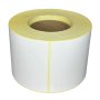 Blank White Thermal Eco Acrylic Labels 100MM X 200MM 1-UP Core 40MM 500 Labels Per Roll