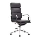 Elite Padded High Back Office Chair - Grey