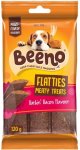 Beeno Flatties Meaty Treats Bacon Biscuit Treat
