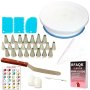 Cake Decorating Set With Turntable 42 Piece