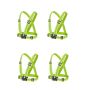 Set Of 4 Adjustable Highlight Reflective Straps Vest Belts AY093-001