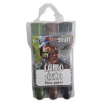 Crazy Craft Kids Camo Face Paint 3 Piece