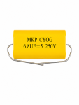 6.8UF 250V Crossover Capacitor
