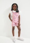 PoP Candy Floral Short Dungaree - Multi