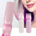 120ML Hair Dye Refillable Bottle Applicator Comb Plastic Dispensing Salon Oil Hair Coloring Hairdressing Styling Tool