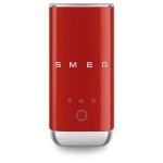 Smeg 600ML Multifunction Milk Frother Glossy Red Hot & Cold Frothing 6 Programmes MFF02RDEU