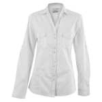 Ladies Long Sleeve Inyala Shirt Off White