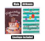 Card & Envelope Birthday – Male Afr 2