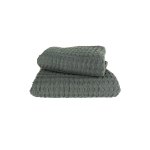 Sage Noah Waffle Towel In Fields