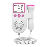 Baby Pulse Dansup Fetal Heart Monitor - White And Pink