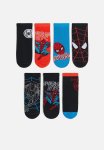 7-PACK Socks - Black Spider-man