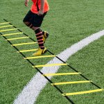 1PC Agility Ladder With Storage Bag Speed Training Equipment Football Feet Training Ladder For Adults