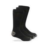 ' Carolina Big Crew Seamless Boot Socks - Black