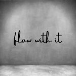 Flow With It - L 450MM Rust Coat Font 1