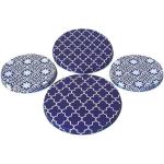 4PC Moroccan Tiles Stove Cover Plate Cover