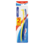 Aquafresh Flex Zone Blue & Red Medium Toothbrush 2 Pack