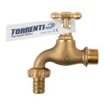 Torrenti Bibcock Tap Brass Std 15MM X 1 2INCH Livestainable
