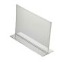 A4 Double Sided Acrylic Menu Holder LANDSCAPE-DP0204L