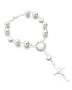 Auto Rearview Catholic Rosary Hanging Pendant Cross Blessing Beads