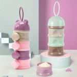Forma Formula Three-layer Four-layer Cartoon Bear Style Portable Box Snack Food Container