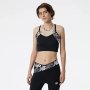 New Balance Women's Relentless Crop Bra - Black - LG