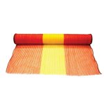 Barrier Netting Woven 1X 50M Roll Orange & Yellow - Orange yellow 1X 50M
