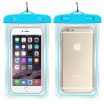 Waterproof Smartphone Pouch – Blue