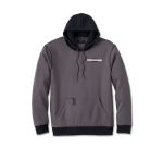 Men’s Kickstart Pullover Hoodie – Colorblock – Harley Black & Blackened Pearl