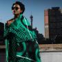 Majabajaba Black/emerald/natural - 155 X 165 Cm
