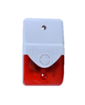 Sp Alarm Siren & Strobe Red