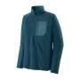 Mens R1 Air Zip-neck - Pelican / XXL
