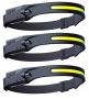 Andowl 3 Pack Multi-function LED Rechargeable Head Lamp