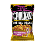 Crackzel Pretzel Pieces Honey Mustard & Onion 85G
