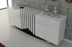 Vector White Gloss Wood Sideboard.