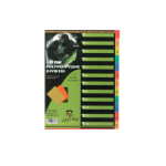 A4 Polyprop Divider 1-12 Color Dafrique