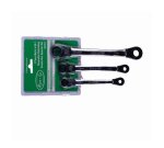 Spanner Set 4 In 1 Metric Reversible Ratchet Double Box 3PC