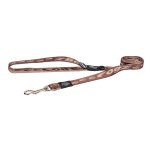 Rogz Alpinist Dog Lead Classic - Chocolate Rogz
