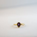 Amethyst - Pear - Large