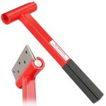 Door Hinge Adjustment Tool Hinge Bender Wrench For .134 Gauge Commercial Door With Rubber Handle
