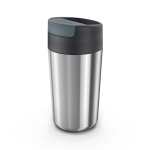 Joseph Joseph Sipp Steel Travel Mug With Hygienic Lid In 454ML 340ML - 340