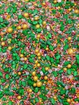 Dragees Christmas Multi Green & Gold Mix +-90G