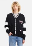 Tommy Hilfiger Oversized College 85 Cardigan - Black